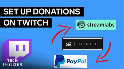how to set up a twitch charity stream